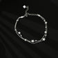 2023 Star Moon Bracelet For Women Girls Fashion Pink Crystal Pearl Chain Bracelet Wholesale Designer Jewelry Party Gift